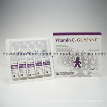 Stock prêt pour l&#39;injection de vitamine C de cosmétiques de peau d&#39;Antiwrinkle Tationil